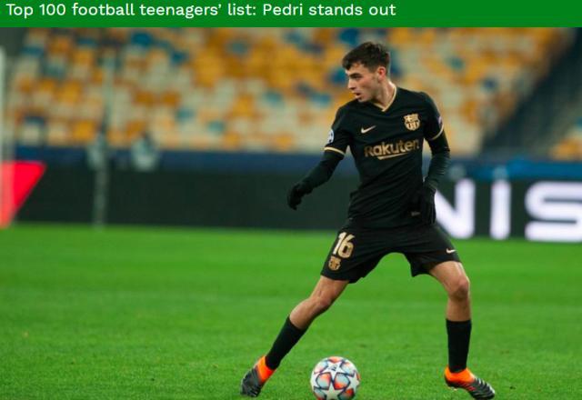 CIES评世界足坛百大20岁以下球员：亚洲3人日本2席